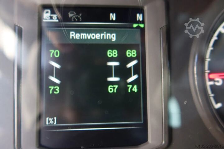 Автомобилен транспортьор Scania R500 NGS Machine oprijwagen Stuur as.