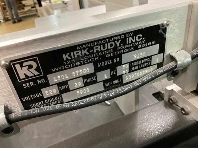 آلة الطباعة Kurk rudy KR215 KR435