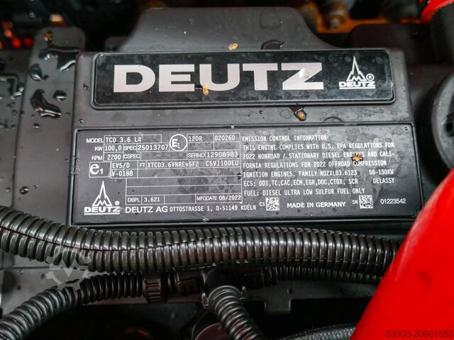 Rotating forklift Magni RTH 6.21