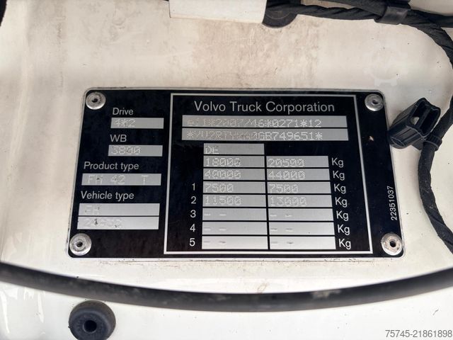 Unit traktor standard VOLVO FH 460 * STANDKLIMA * GLOBETROTTER *