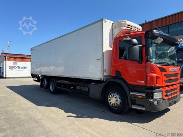Rashladni kamion SCANIA P 280 Kühlkoffer mit BÄR Ladebordwand / Kiesling