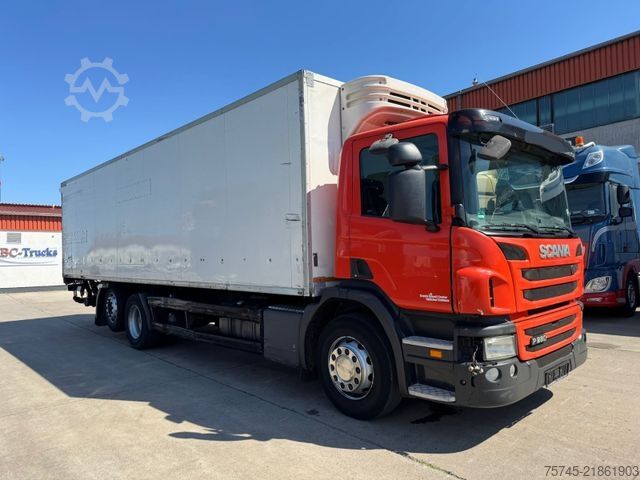 Rashladni kamion SCANIA P 280 Kühlkoffer mit BÄR Ladebordwand / Kiesling