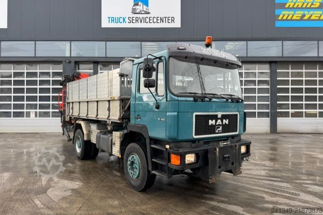 Ανατρεπόμενο φορτηγό MAN 19.402 4x2 Palfinger 13000-4