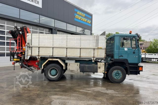 Ανατρεπόμενο φορτηγό MAN 19.402 4x2 Palfinger 13000-4