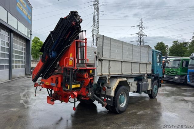 Ανατρεπόμενο φορτηγό MAN 19.402 4x2 Palfinger 13000-4