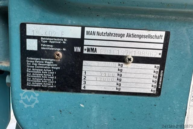 Ανατρεπόμενο φορτηγό MAN 19.402 4x2 Palfinger 13000-4