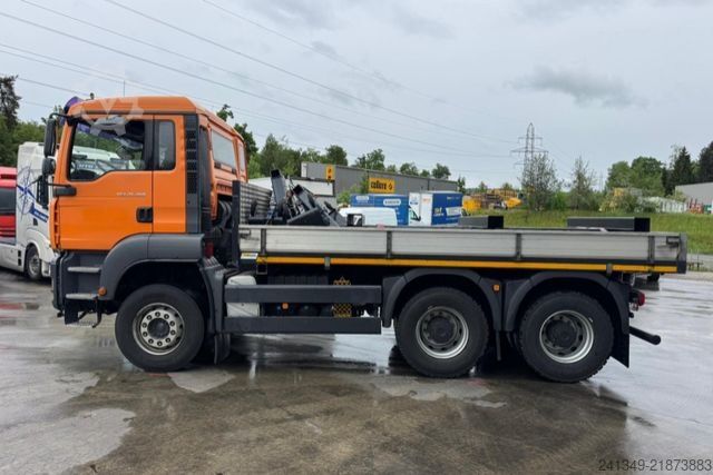 Kamion sa ravnom platformom MAN TGA 26.350 6x4 SWS