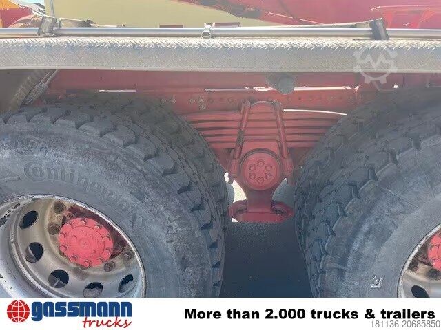 รถบรรทุกขนถ่ายตู้คอนเทนเนอร์แบบตะขอ (roll-off) MAN TGS 35.500 8x4 BB, Pritarder, Meiller RK 30.65