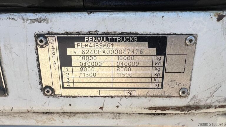 Venjulegur SZM Renault Premium 460 DXI (BOITE MANUELLE / MANUAL GEARBO...