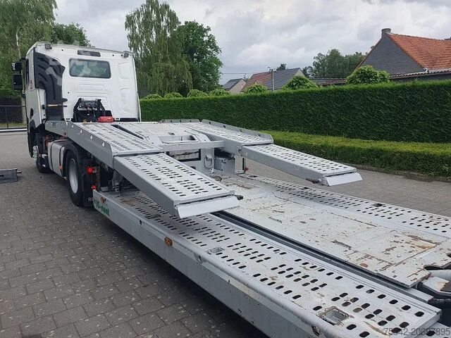 Automobilių transporteris VS MONT VSAT02 -Belgische Trailer - Truck transporter