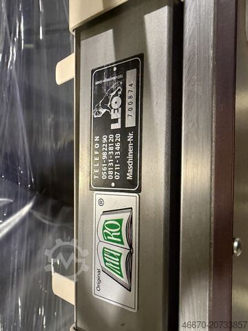 Presse d'encollage de blocs Müro 5000 A3 WT