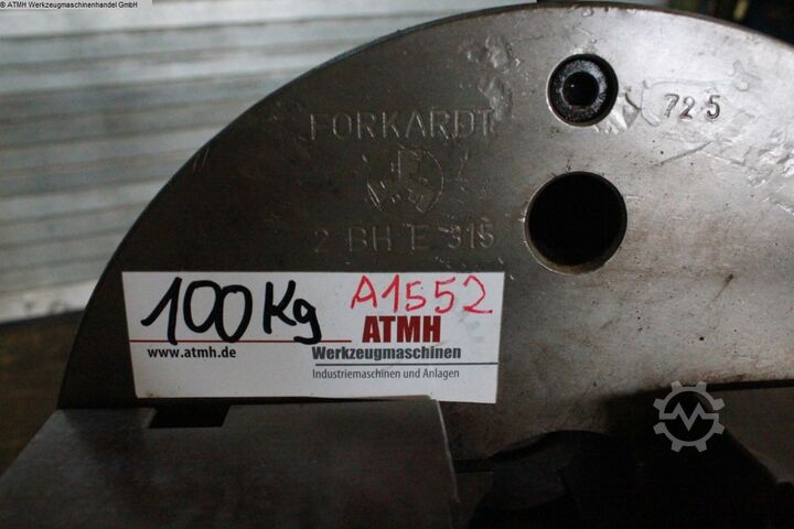 Foder FORKARDT Zweibackenfutter Ø315 mm