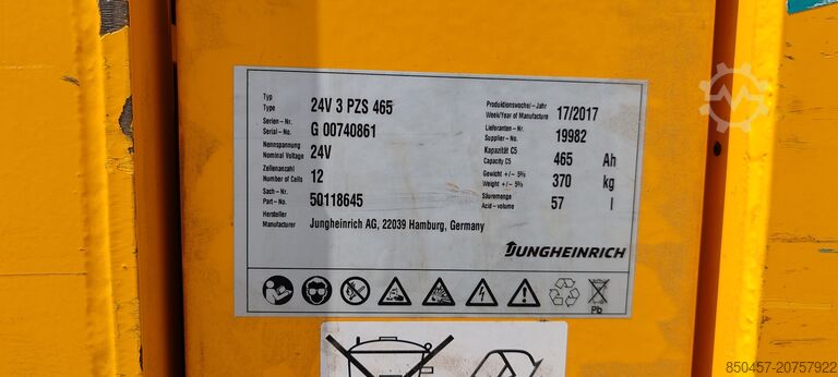 Paletari sa sedištem Jungheinrich ESE220 2400mm