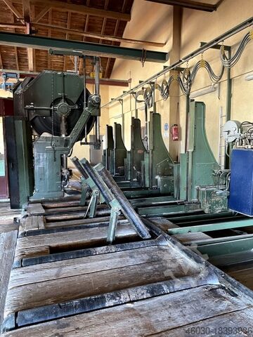Vertical log band saw Bögli 1600