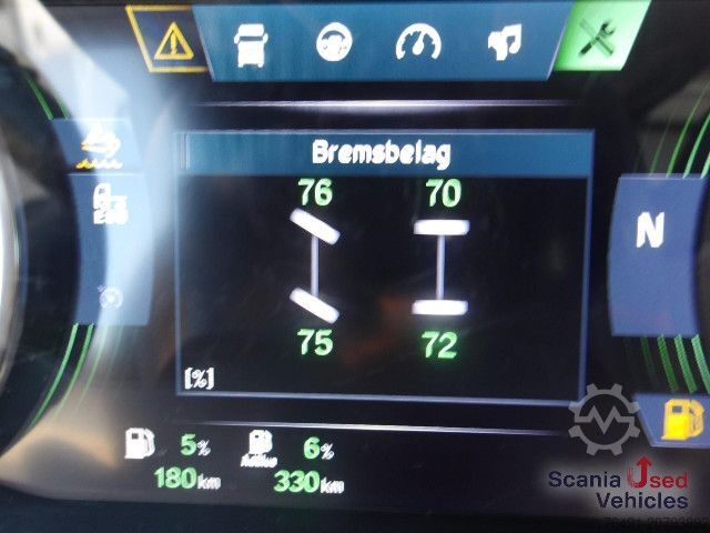 Ciężarówka do przewozu materiałów niebezpiecznych Scania R 460 A4x2NA Schubbodenhydraulik