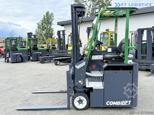 Wózek widłowy czterokierunkowy COMBILIFT CBE2500 TRIPLEX 5500 FORK POSITIONER