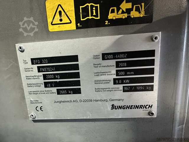 Forklift Jungheinrich EFG 320