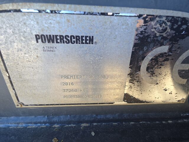  Powerscreen Premiertrak 300 jaw crusher