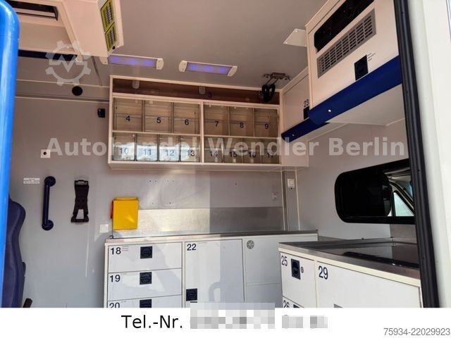 Brandbil MERCEDES-BENZ Sprinter 516 CDI RTW Fahrtec Stryker Trage