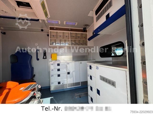 Brandbil MERCEDES-BENZ Sprinter 516 CDI RTW Fahrtec Stryker Trage