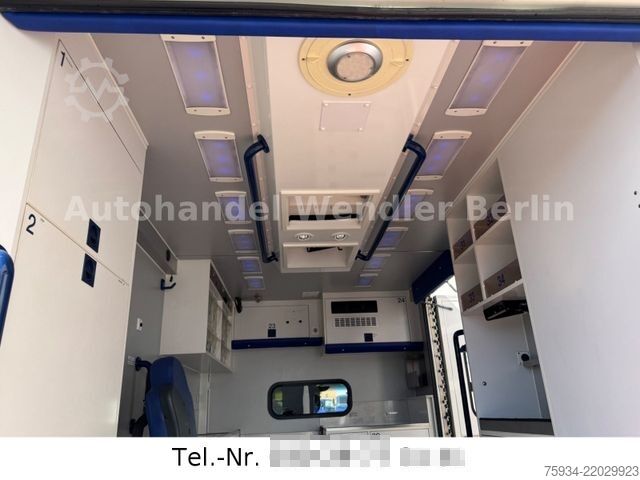 Brandbil MERCEDES-BENZ Sprinter 516 CDI RTW Fahrtec Stryker Trage