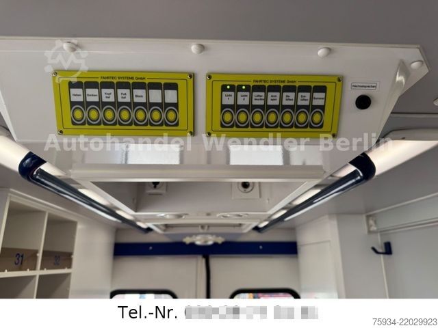 Brandbil MERCEDES-BENZ Sprinter 516 CDI RTW Fahrtec Stryker Trage