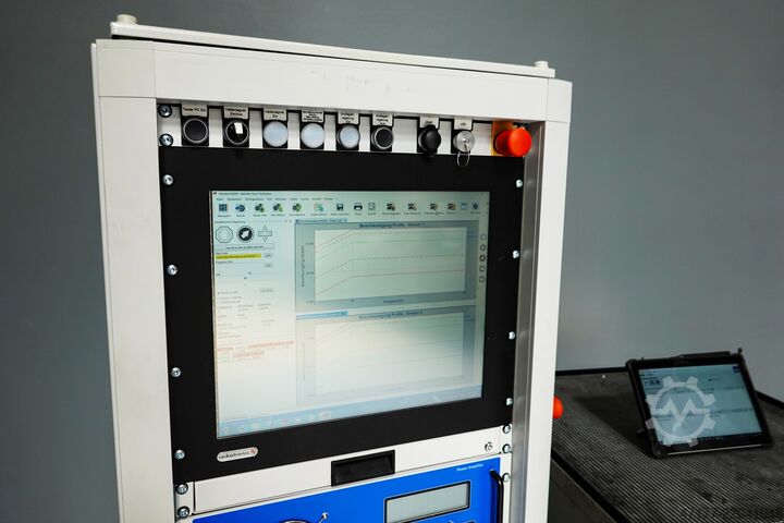 Vehicle vibration testing AKE Shakersystem for Vehicles NVH Prüfstand