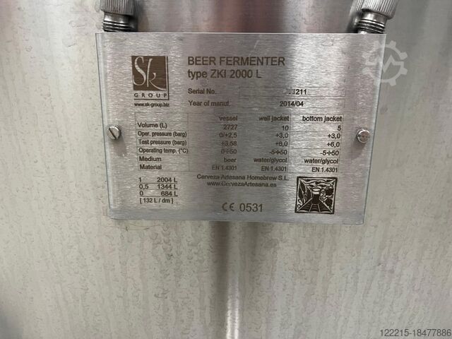 SK Group & Céspedes 20HL fermentacijos ir laikymo rūsys (2014 m.) SK Group & Céspedes Gär- und Lagerkeller