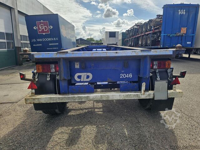 Konteyner taşımacılığı MKF METALLBAU CS 20 -20 FOOT- CONTAINER CHASSIS -HEAVY DUTY- ...