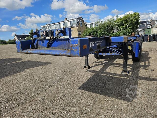 Konteyner taşımacılığı MKF METALLBAU CS 20 -20 FOOT- CONTAINER CHASSIS -HEAVY DUTY- ...