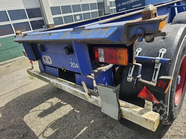Konteyner taşımacılığı MKF METALLBAU CS 20 -20 FOOT- CONTAINER CHASSIS -HEAVY DUTY- ...