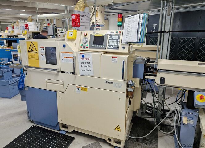 CNC-drejebænk af schweizisk type Citizen Machinery & Boley K 1216 VII