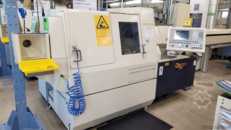 CNC-drejebænk af schweizisk type Citizen Machinery & Boley Cincom M-12