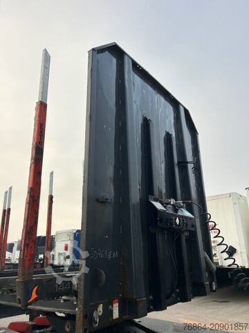 Houtstam-oplegger SCHWARZMüLLER HOLZAUFLIEGER 10 RUNGENPAARE SAF ACHSEN, LIFTACHSE