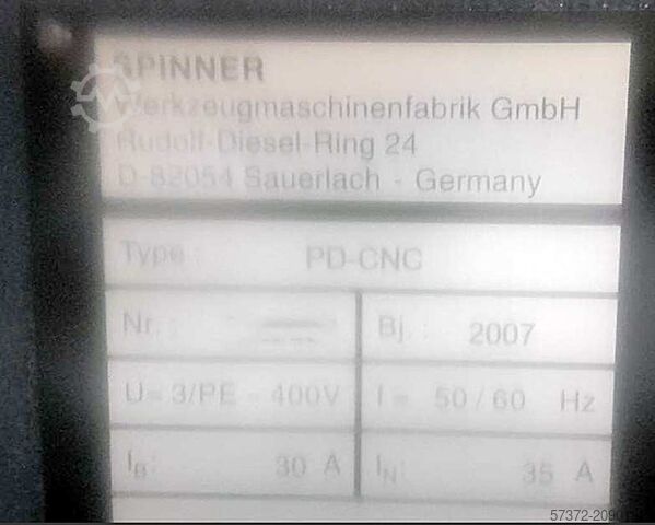 CNC Draaibank Spinner PD-CNC