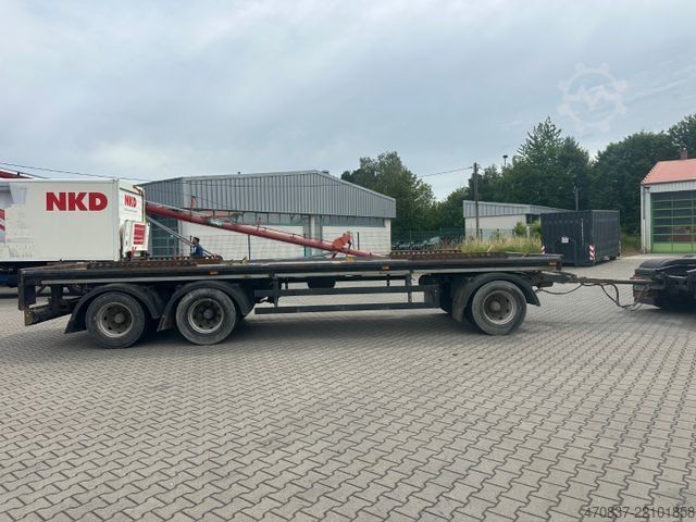 卷筒拖车 Reisch REA-24 / Absetzmulden / Plattform 8 m