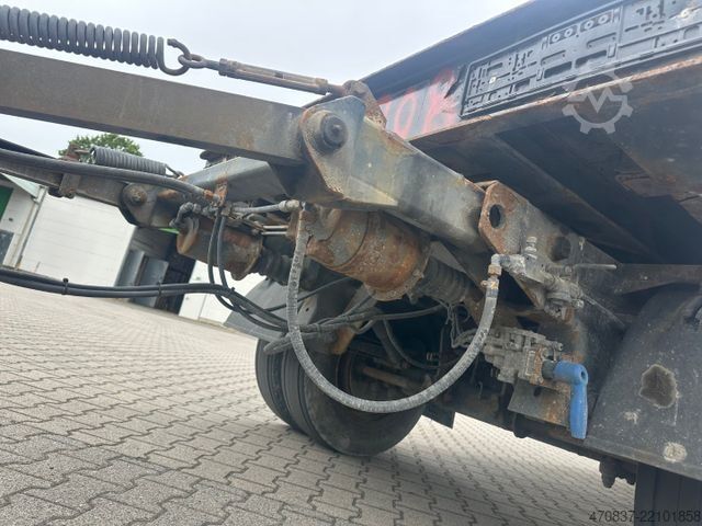 卷筒拖车 Reisch REA-24 / Absetzmulden / Plattform 8 m