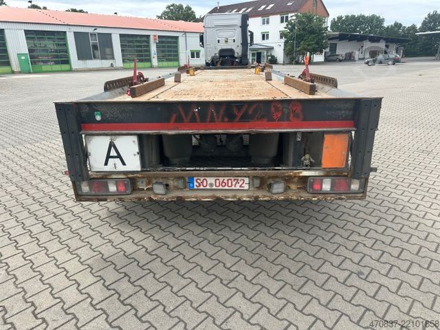 卷筒拖车 Reisch REA-24 / Absetzmulden / Plattform 8 m