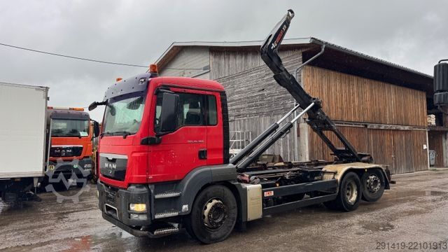 Контейнеровоз з гачком (рол-офф) MAN TGS 26.360 6x2-2 LL Abrollkipper Euro 4 Bj 2008