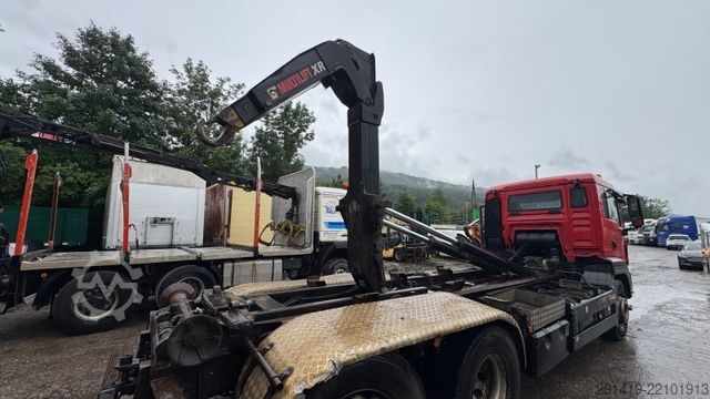 Контейнеровоз з гачком (рол-офф) MAN TGS 26.360 6x2-2 LL Abrollkipper Euro 4 Bj 2008