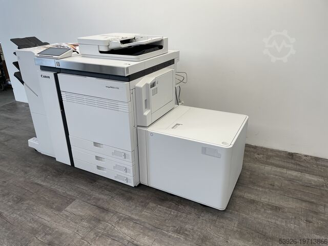 Digital printing machine Canon imagePRESS V700 incl. Fiery, Bookletfinisher, Paperdeck