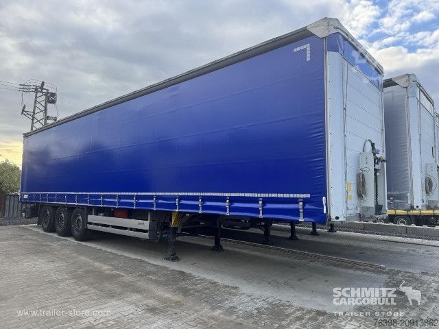 Brandalı açık yarı römork Schmitz Cargobull Curtainsider Dropside