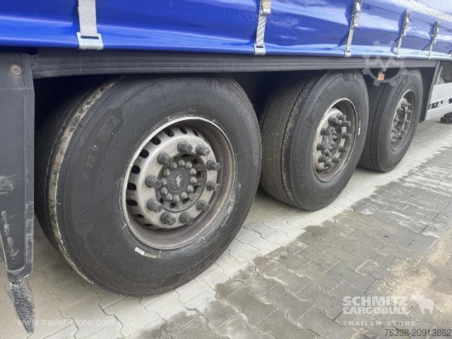 Brandalı açık yarı römork Schmitz Cargobull Curtainsider Dropside