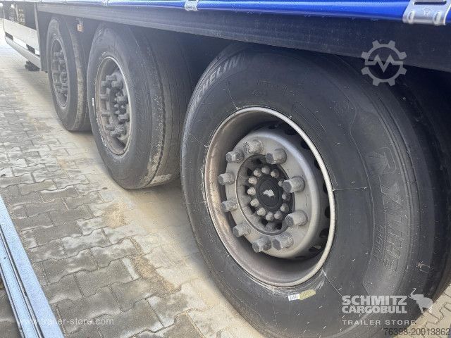 Brandalı açık yarı römork Schmitz Cargobull Curtainsider Dropside