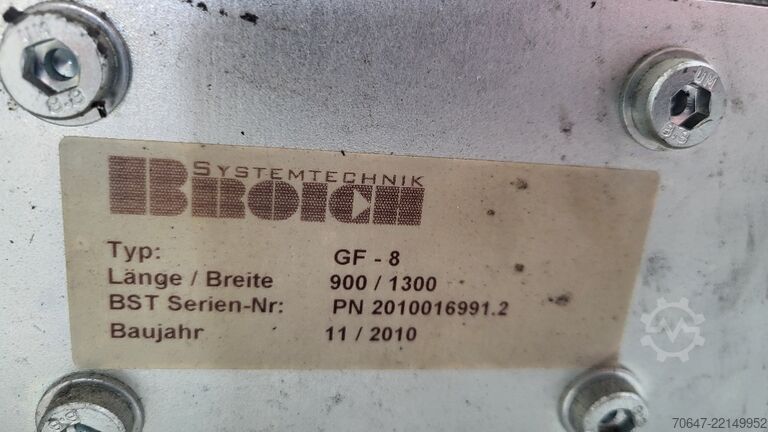 বেল্ট কনভেয়র - ২টি BROICH SYSTEMTECHNIK GF - 8