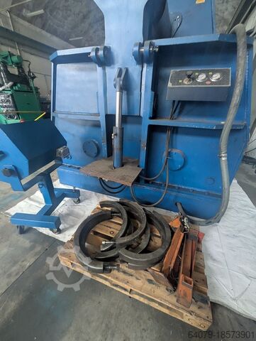 Rundbockningsmaskiner MG plate roll 750 x 100 mm