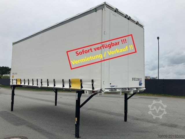 Udskiftelig karrosseritrailer KRONE Wechselbrücke Plane