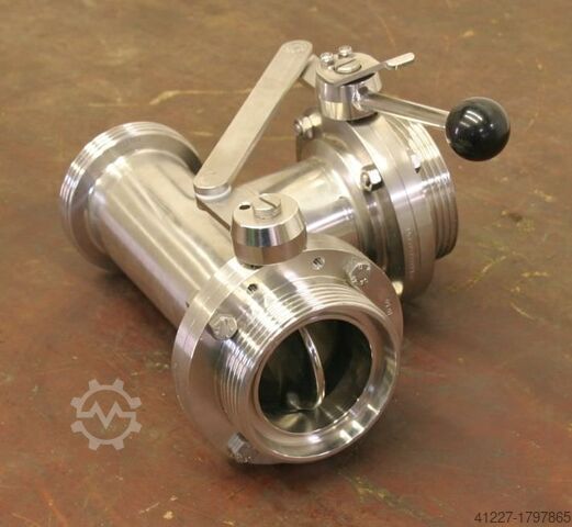 Injap cakera DN65 Kieselmann Mehrwegesystem