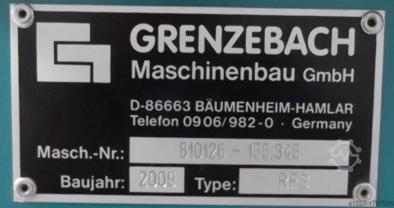 ناقل الأسطوانة مدفوعة Grenzebach mit Zentriereinheit