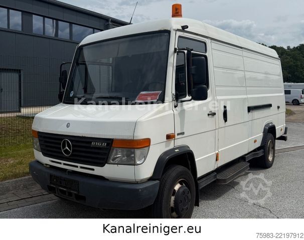 Vacuum tank truck MERCEDES-BENZ Vario 816 D - Müller Einbauspüler 7,5t